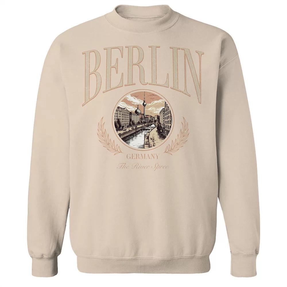 Men's Berlin City Fleece Sweatshirt, Size: XL, Brown Product Image