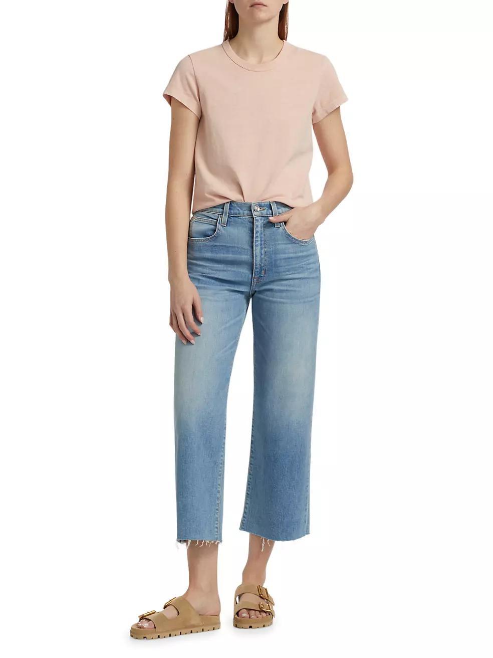 Walker Crop High-Rise Jeans Product Image