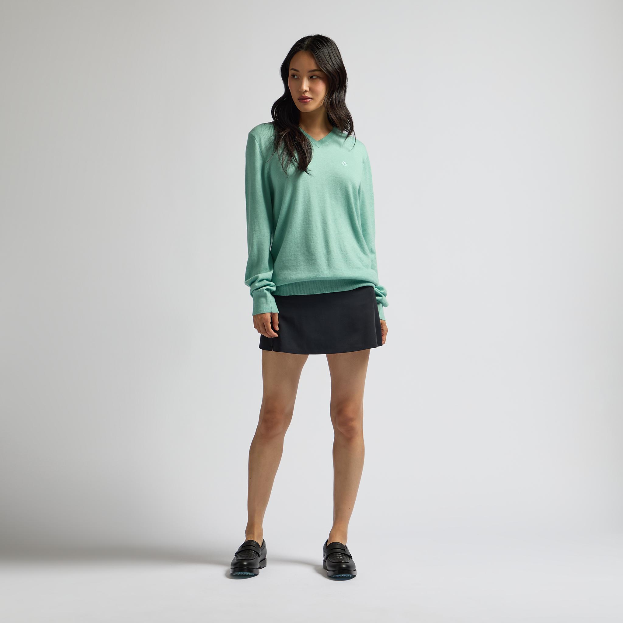 VERSE V NECK CASHMERE SWEATER Product Image