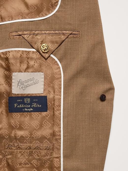 Slim Italian Wool Blazer Product Image