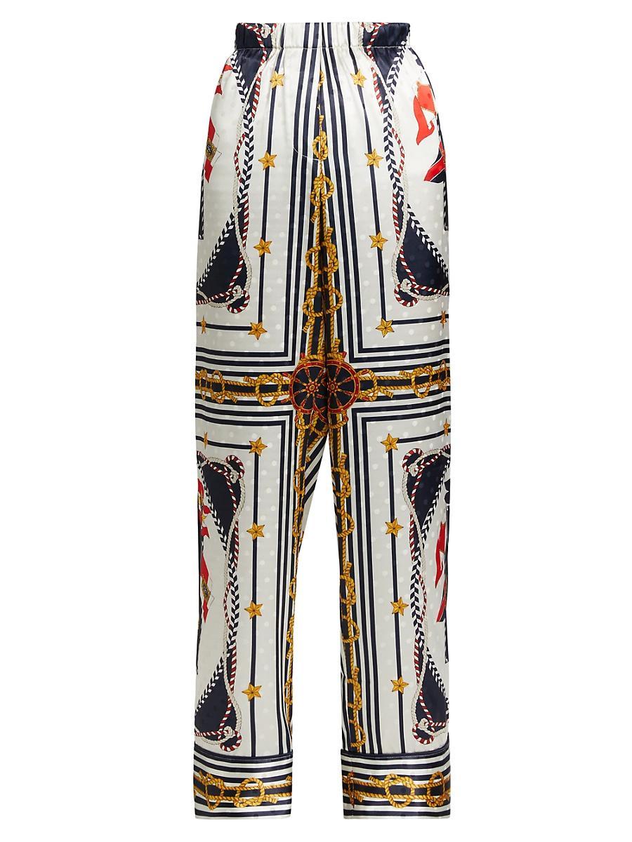 Womens Dora Satin Pants Product Image