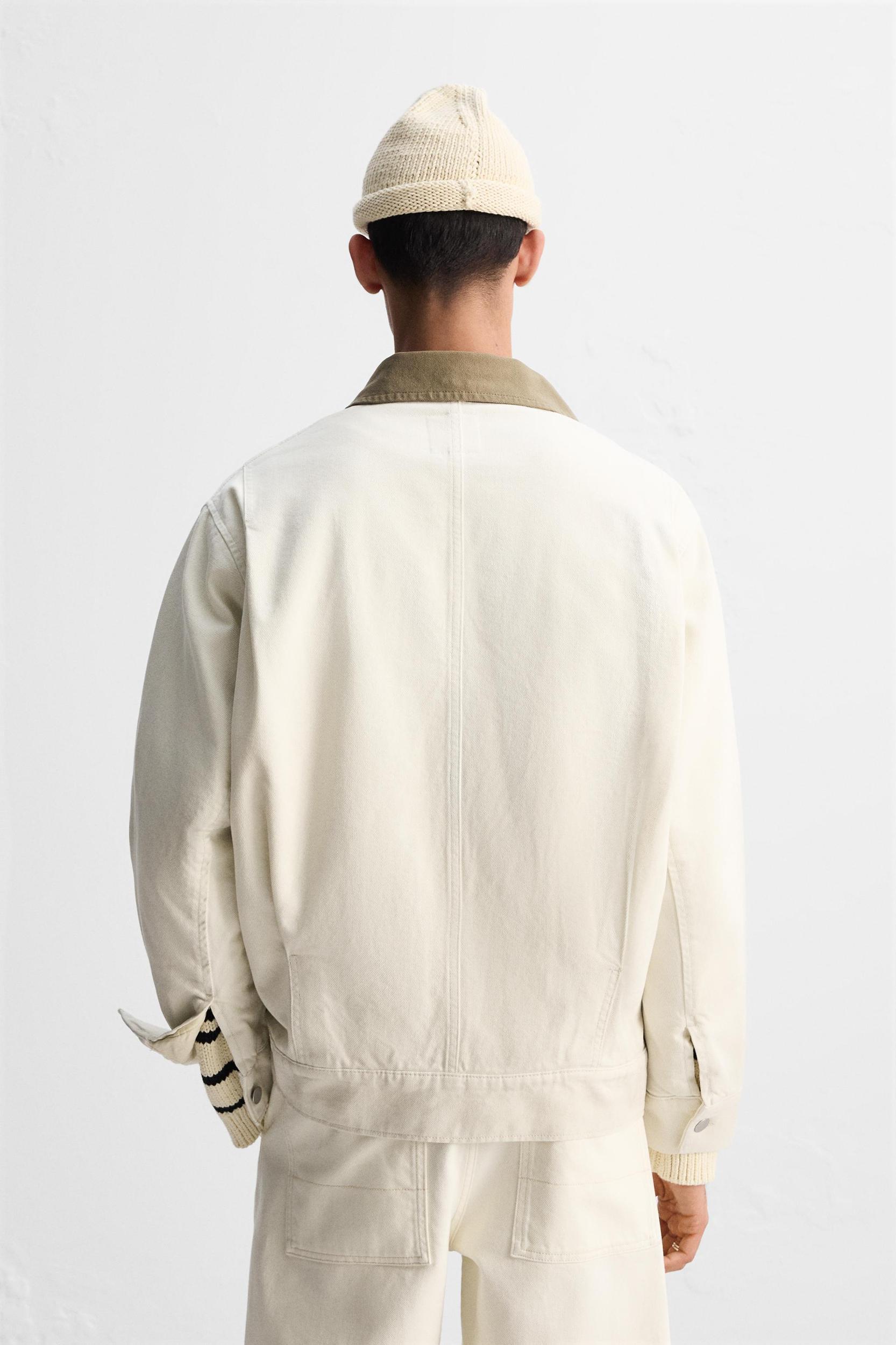 LIMITED EDITION CONTRAST DENIM JACKET Product Image