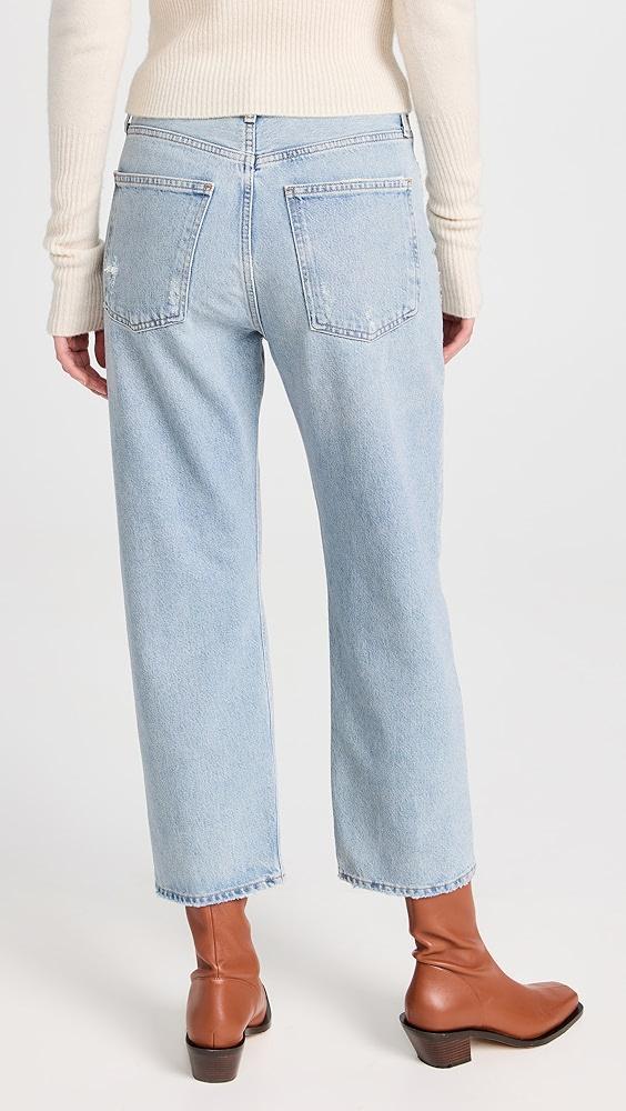 AGOLDE 90s Crop Mid Rise Straight Jeans | Shopbop Product Image