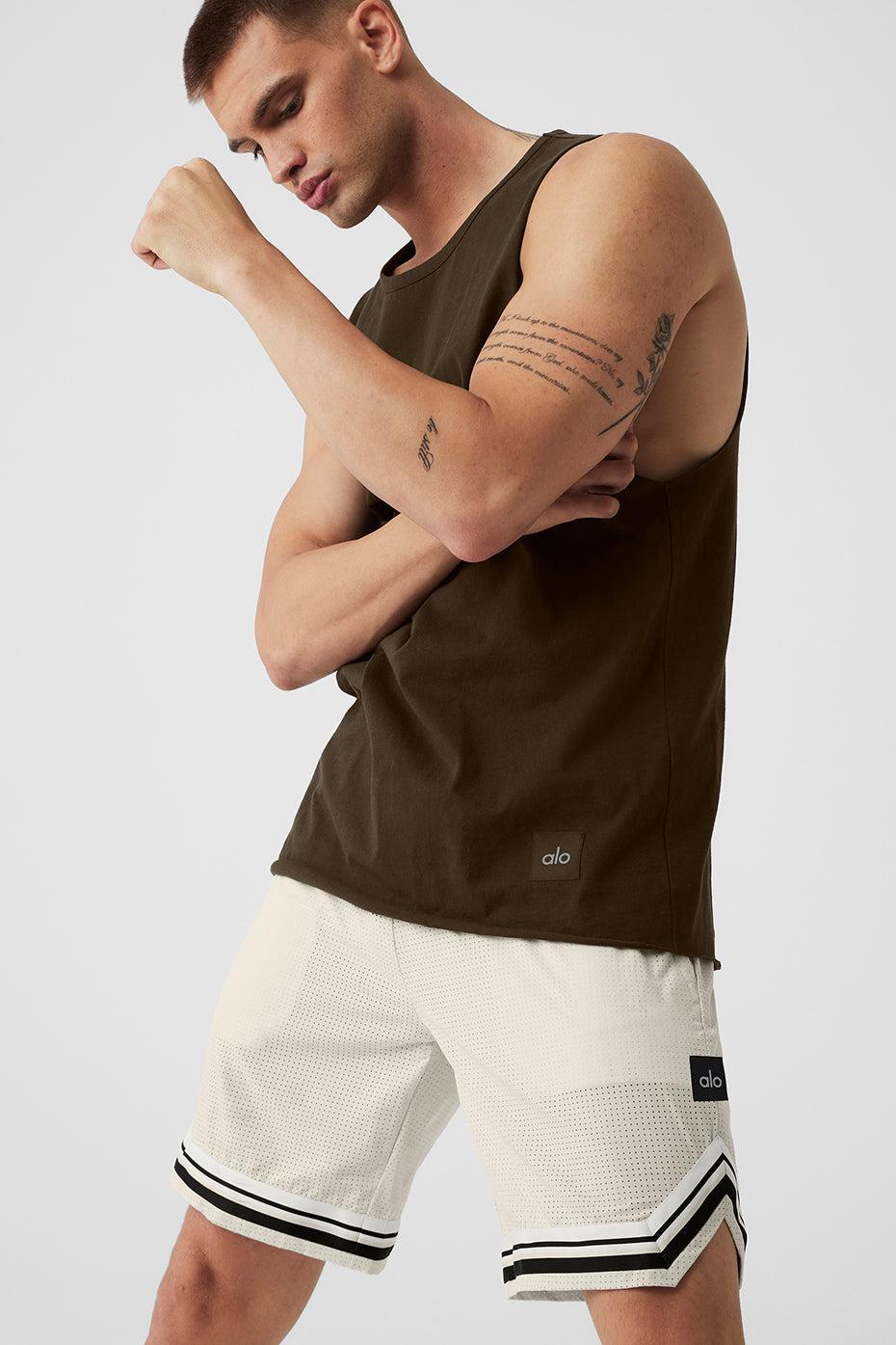Society Raw Edge Tank - Espresso Product Image