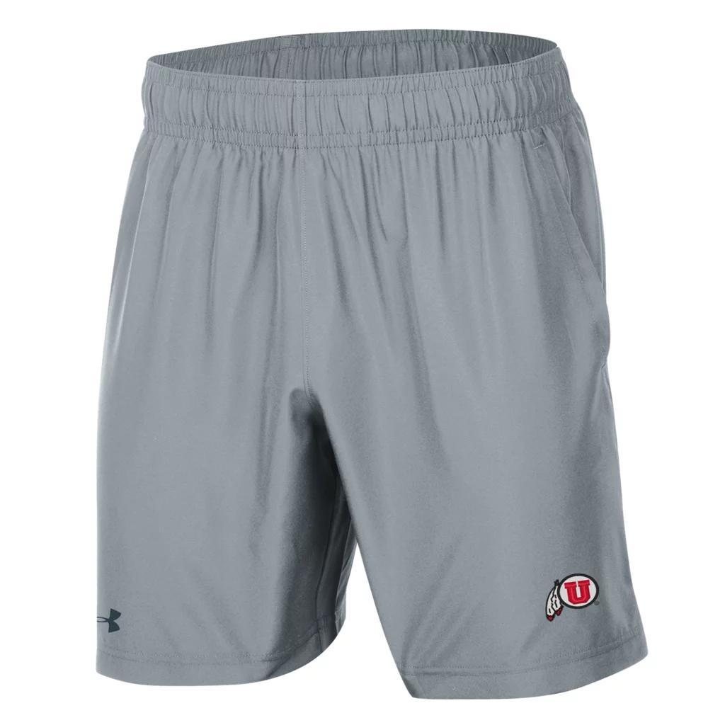 UA Woven Collegiate Graphic Mens Shorts Product Image