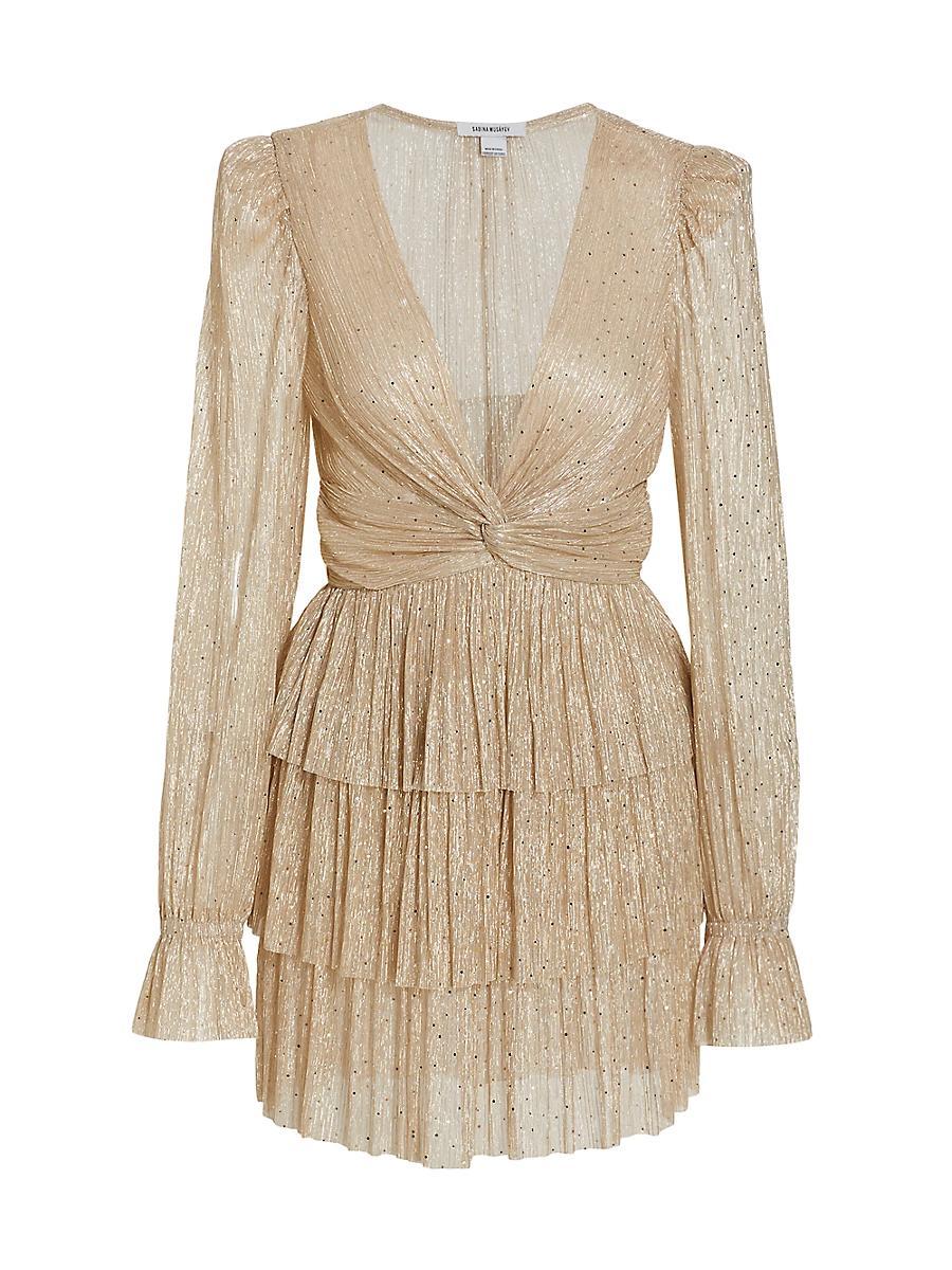 Womens Felicie Sequin Knit Minidress Product Image