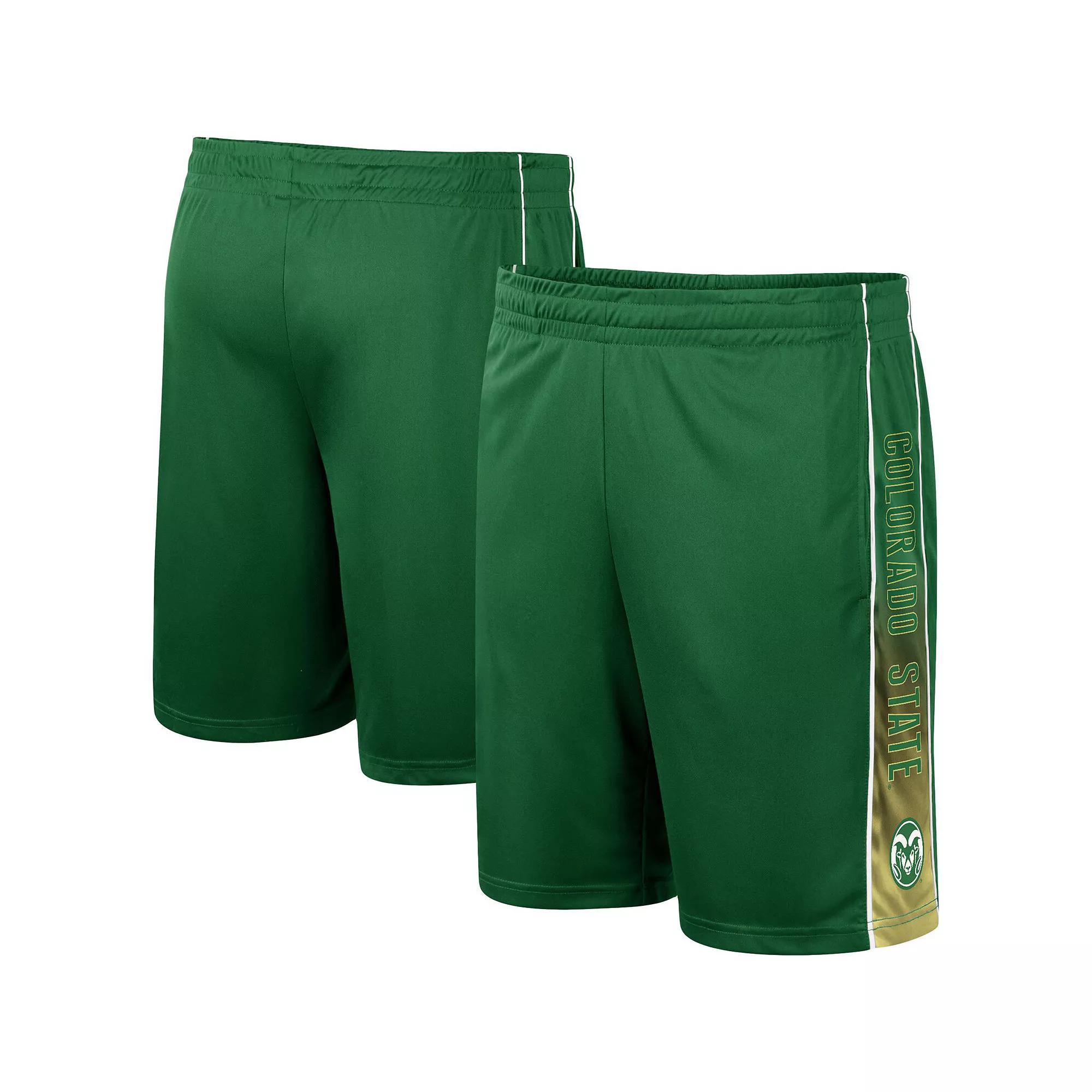 Men's Colosseum Green Colorado State Rams Lazarus Shorts, Size: Small Product Image