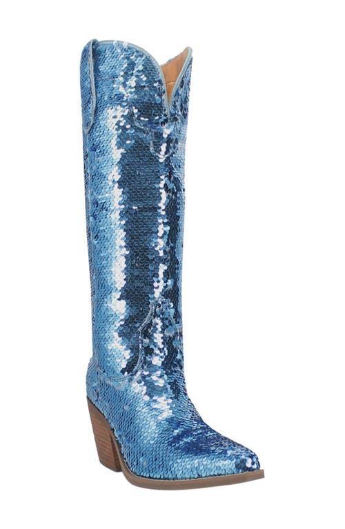 Women's Dingo Dance Hall Queen Tall Western Boots, Size: 10, Purple Product Image