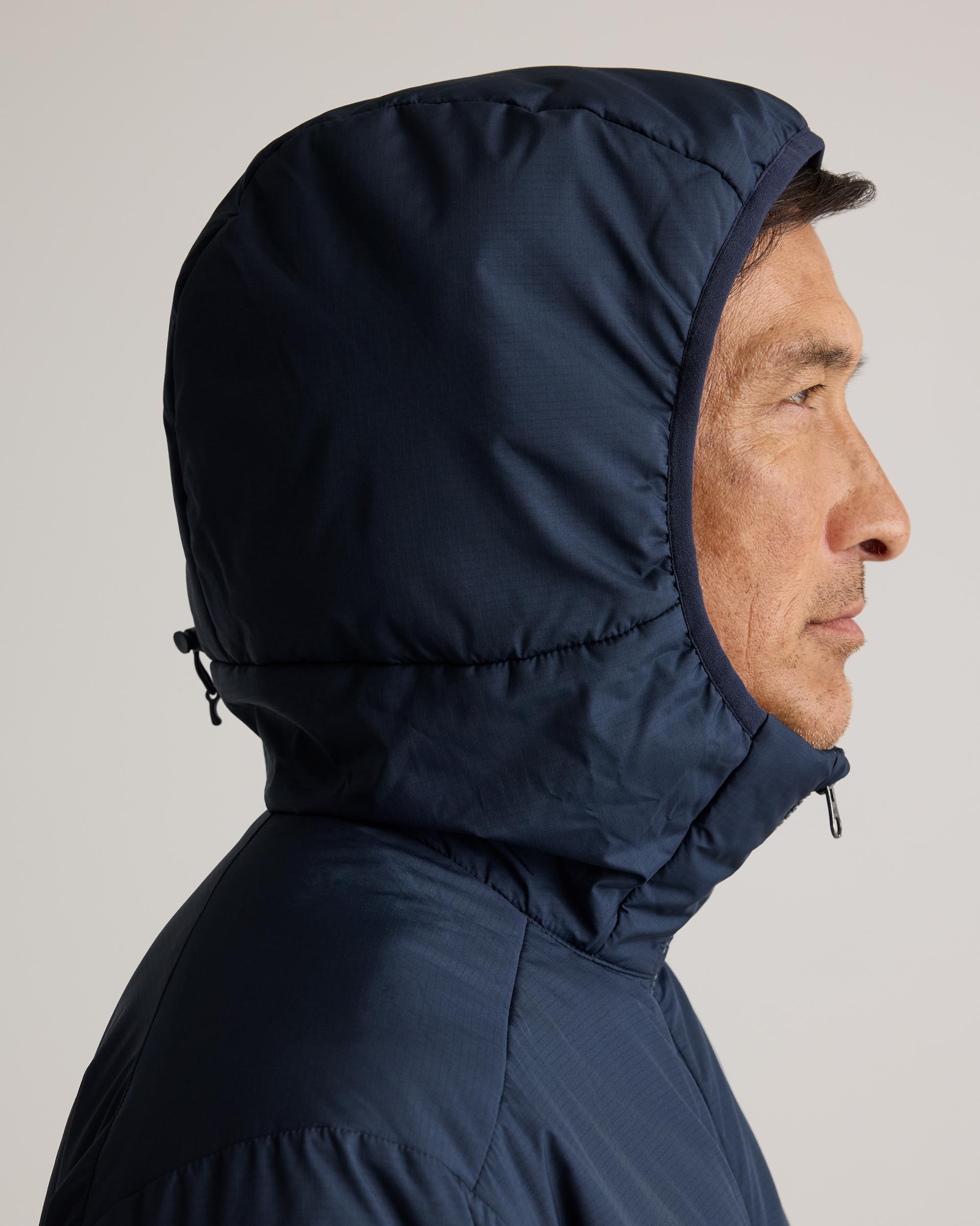 Quince | Men's Hybrid Insulated Lightweight Hooded Jacket 100% Polyester Product Image