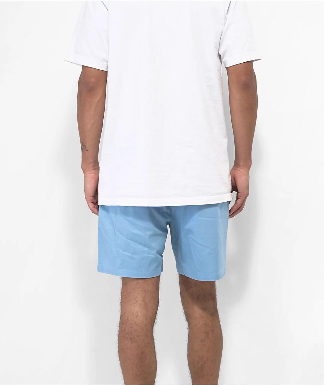 Empyre Dixon Light Blue Shorts Product Image