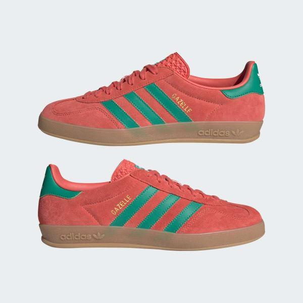 adidas Gazelle Indoor Shoes Preloved Scarlet M 11 / W 12 Unisex Product Image