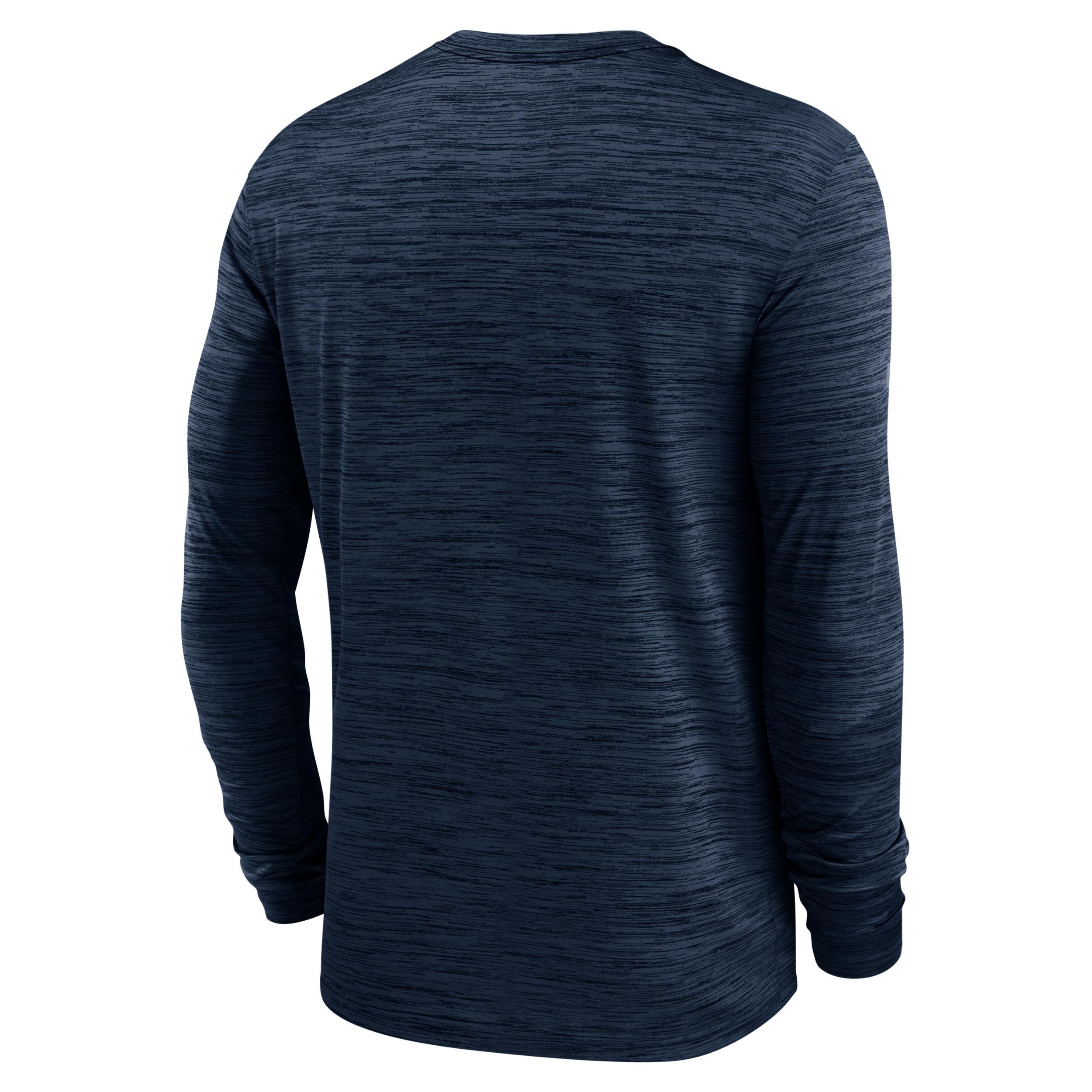Men's Nike Green Michigan State Spartans 2024 Sideline Velocity Performance Long Sleeve T-Shirt, Size: Medium Product Image