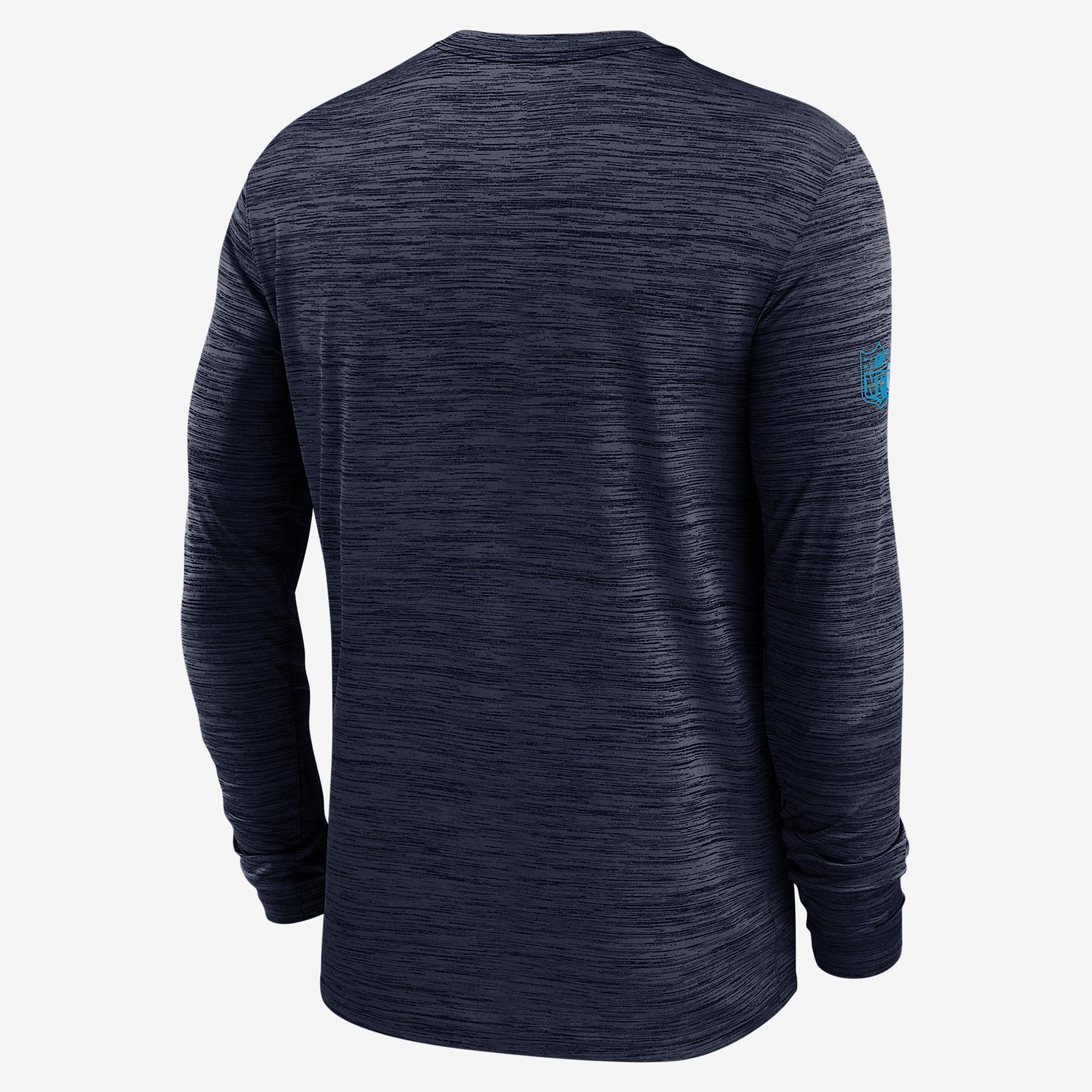 Tennessee Titans Sideline Team Issue Velocity Men's Nike Dri-FIT NFL Long-Sleeve T-Shirt Product Image