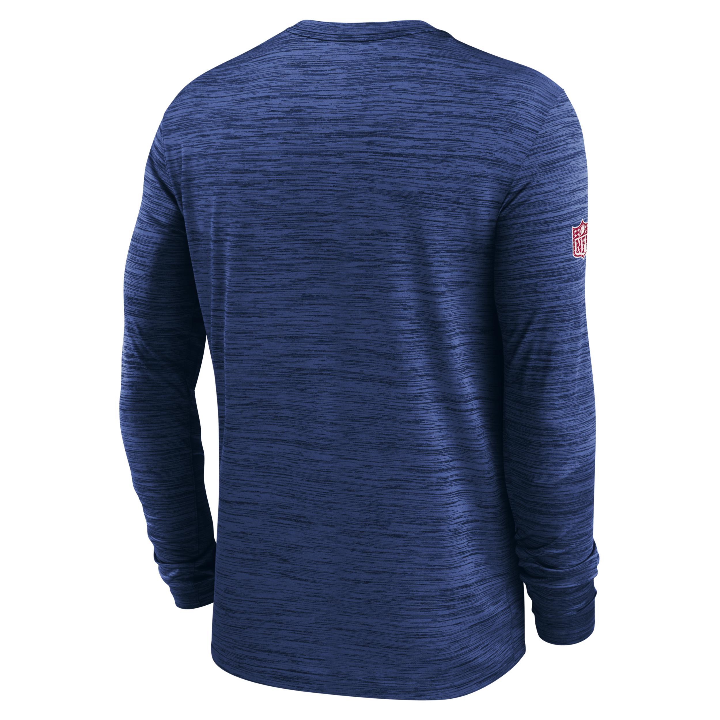 Los Angeles Rams Sideline Velocity Nike Men's Dri-FIT NFL Long-Sleeve T-Shirt Product Image