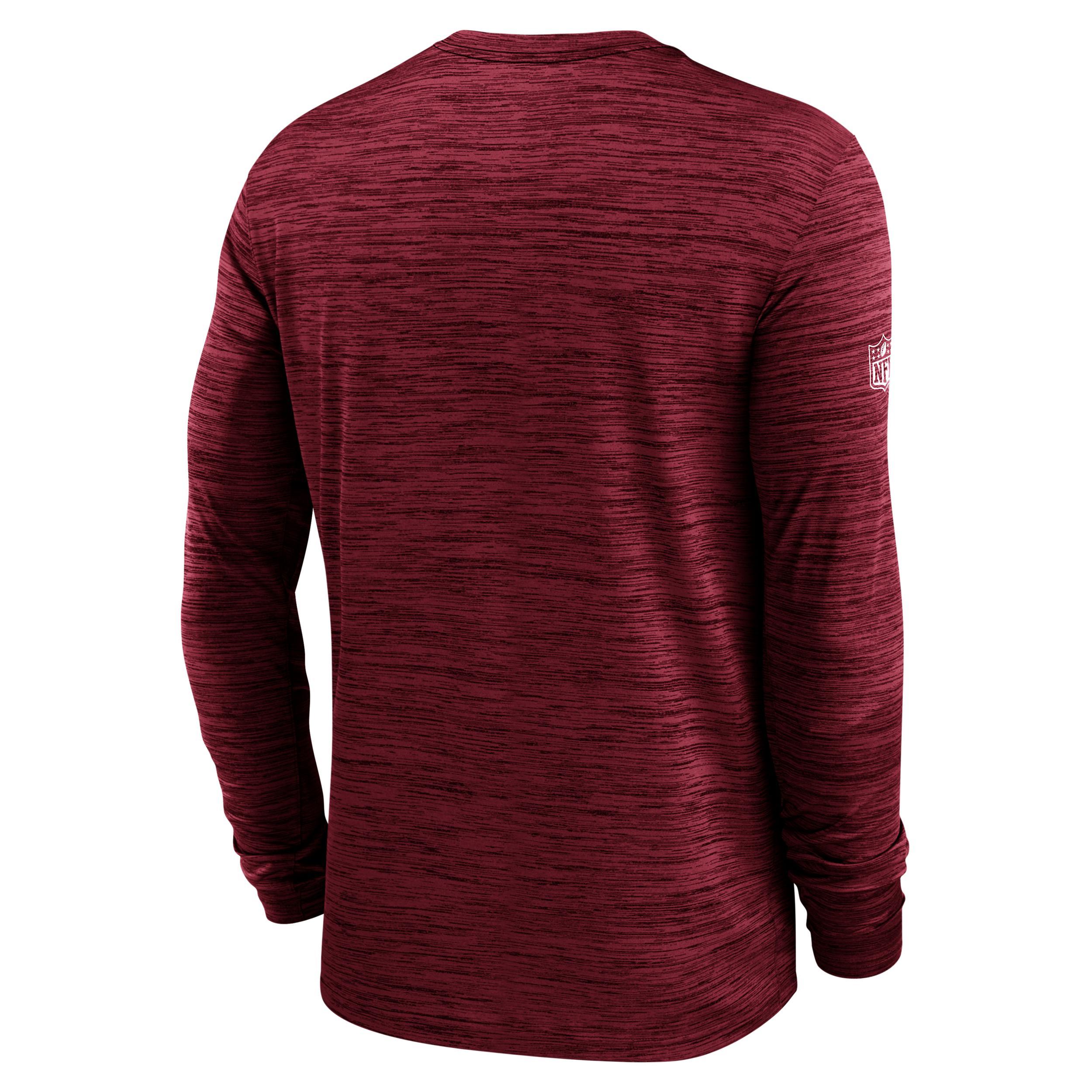 Los Angeles Rams Sideline Velocity Nike Men's Dri-FIT NFL Long-Sleeve T-Shirt Product Image