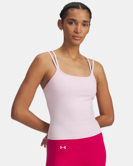 Women's Under Armour Motion Strappy Tank Top, Size: XS, White White Product Image
