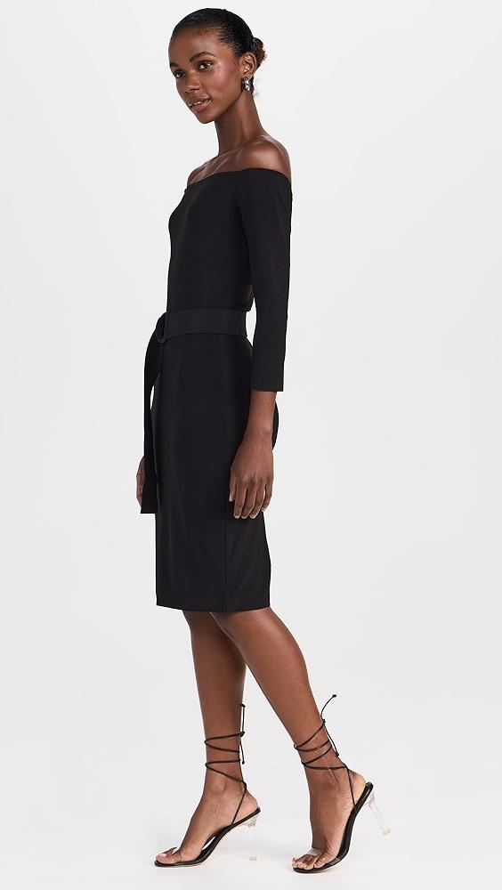 Norma Kamali Off Shoulder Dress to Knee | Shopbop Product Image