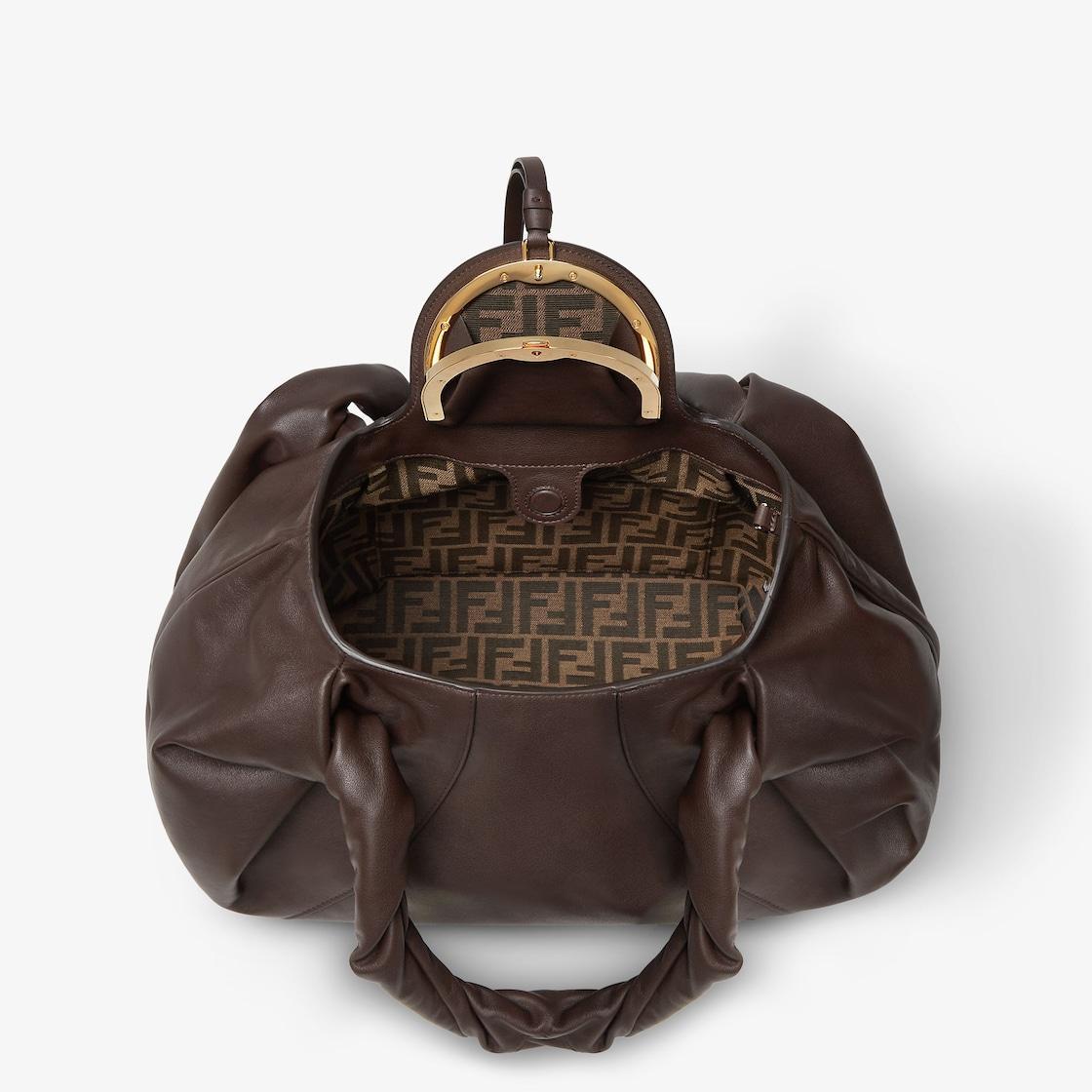 Fendi SpyDark brown leather bag Product Image