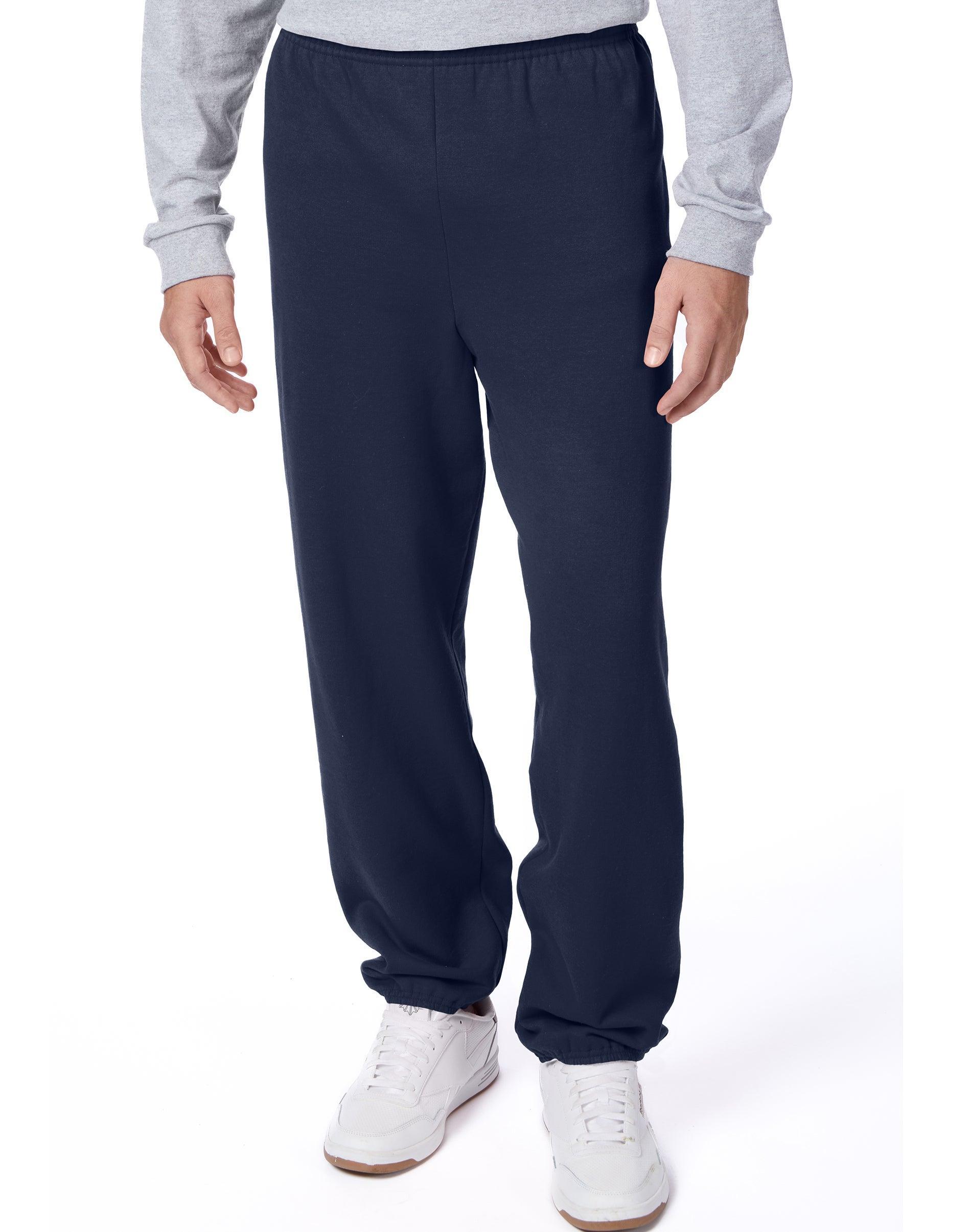 Hanes EcoSmart Womens Fleece Sweatpants with Open Bottom Legs, 30.5 Light Steel S Product Image