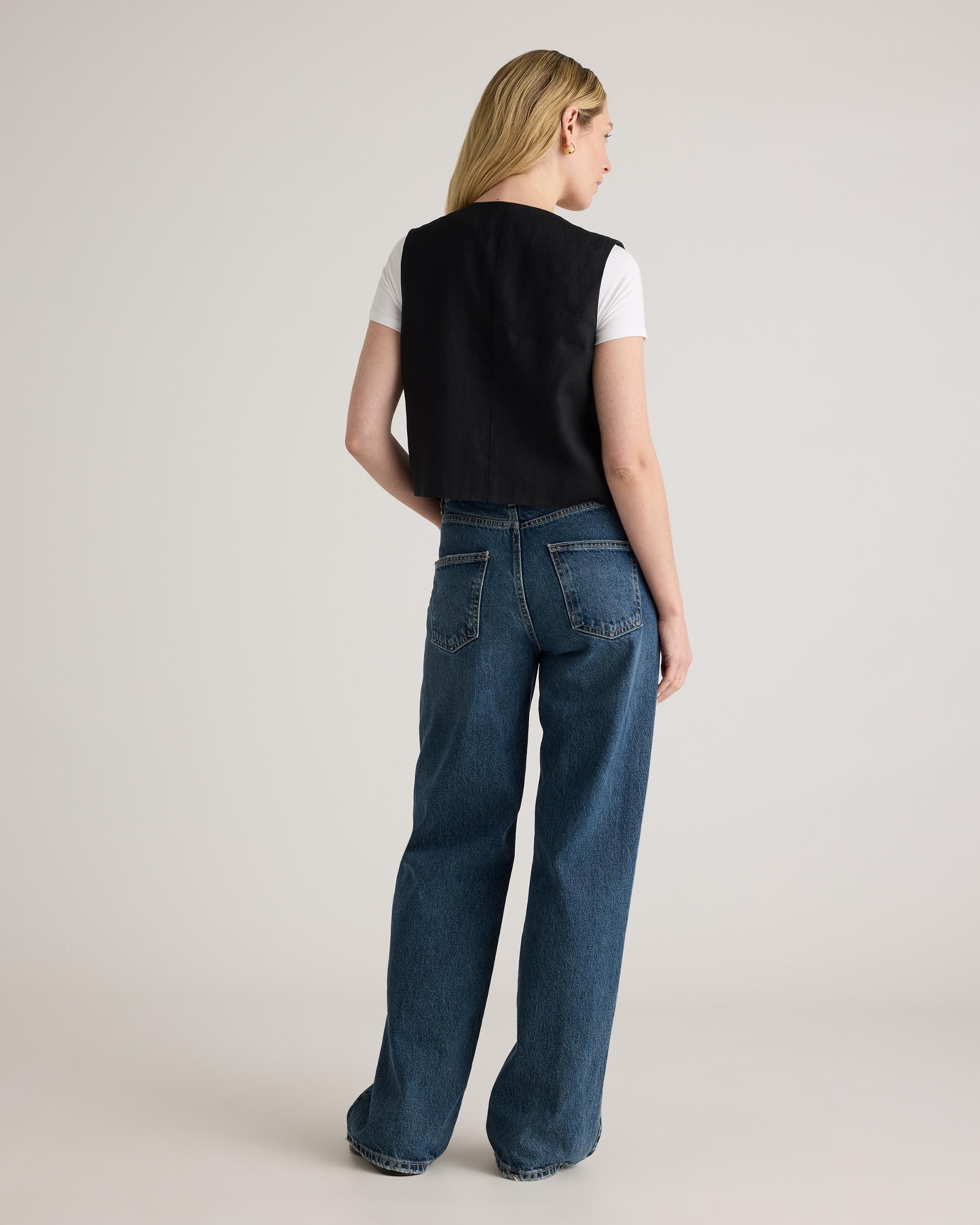 Quince | Women's 100% European Linen Vest Product Image