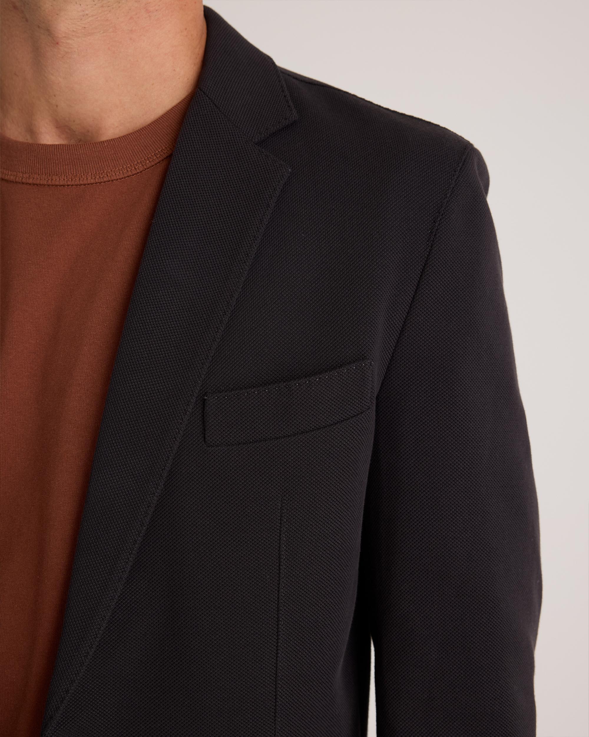 Quince | Men's Cotton Pique Knit Blazer Organic Cotton Product Image
