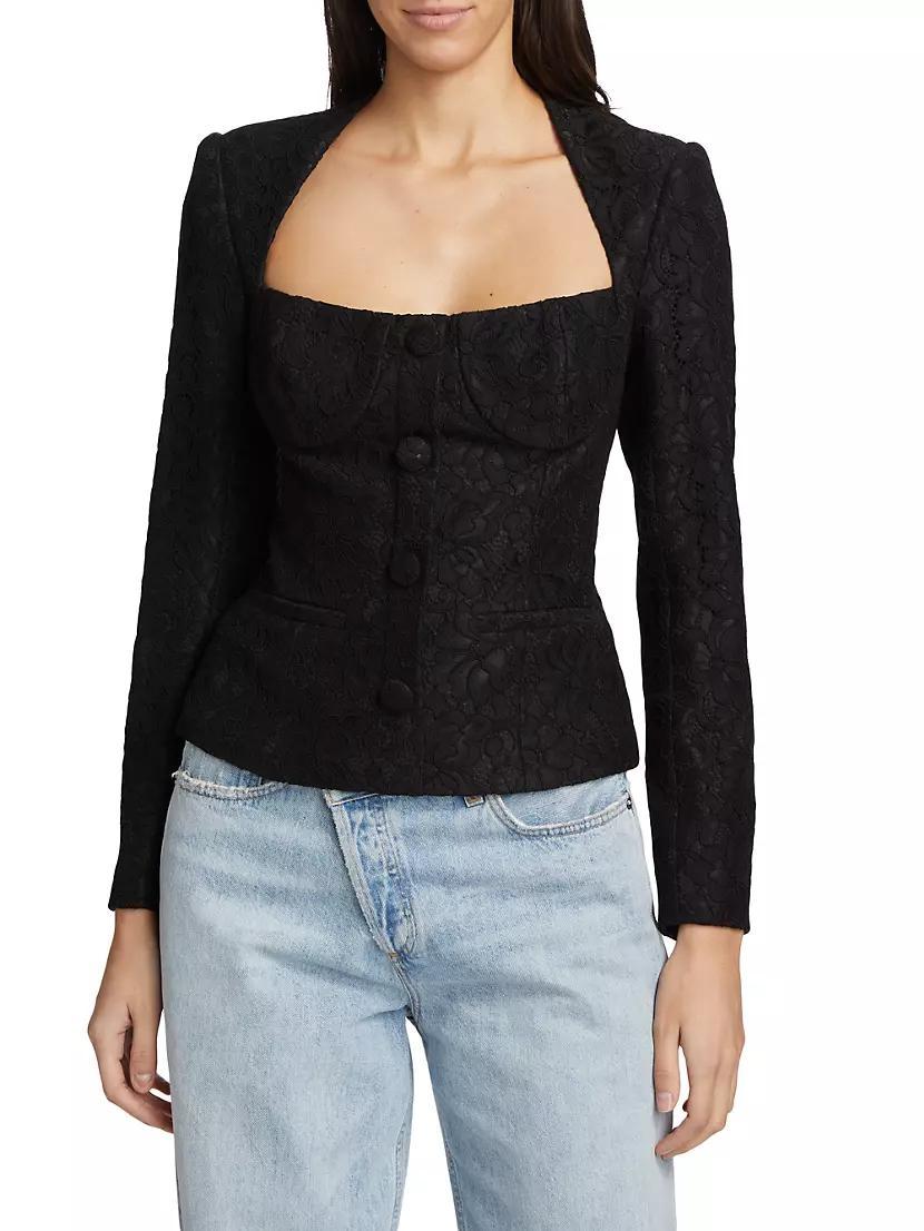 Samira Lace Blazer Product Image