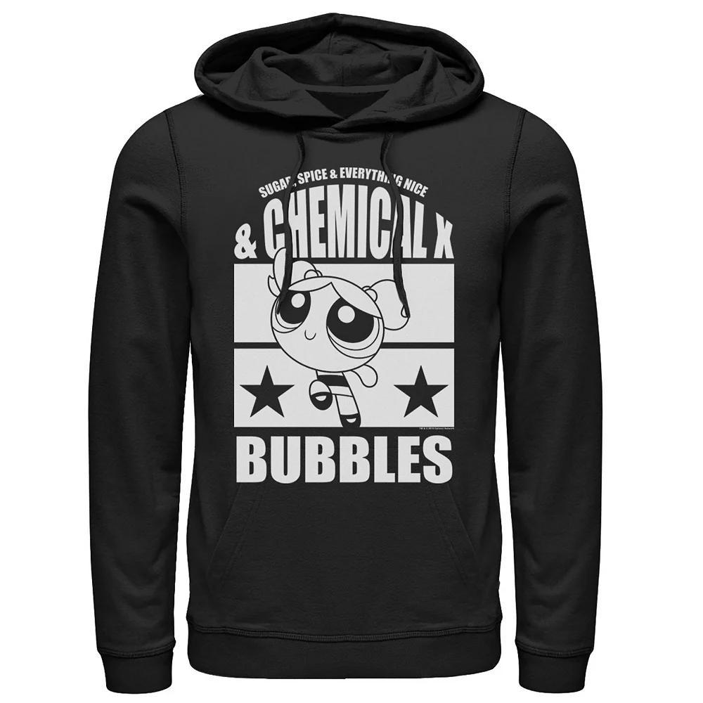 Men's Cartoon Network Powerpuff Girls Bubbles Chemical X Hoodie, Size: XL, Black Product Image