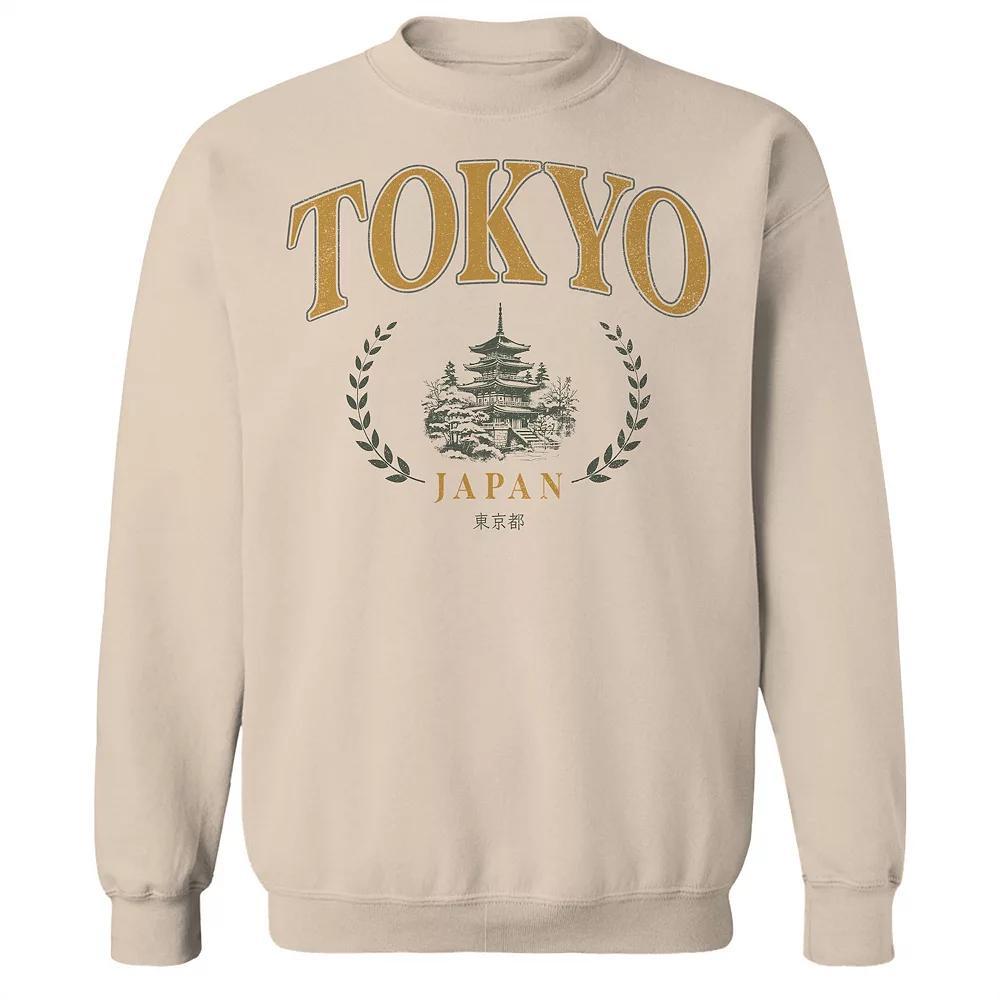 Men's Tokyo Ochre Fleece Sweatshirt, Size: XXL, Brown Product Image