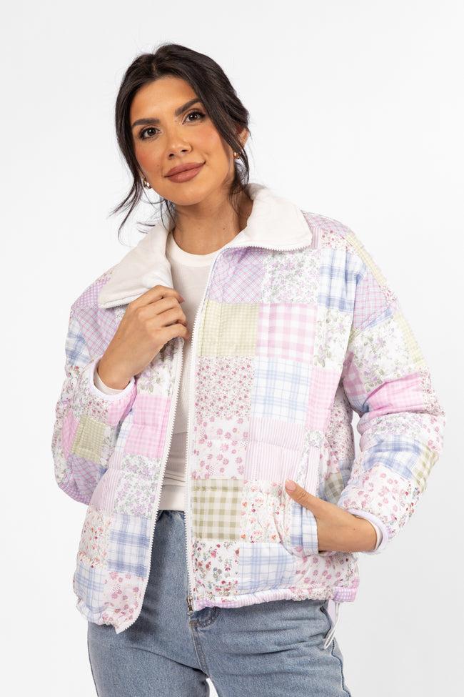 Vail Valley Multi Patch Printed Puffer Jacket SALE Product Image