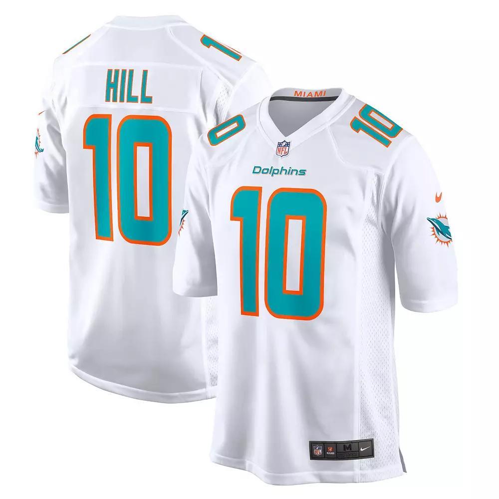 Men's Nike Tyreek Hill White Miami Dolphins Game Jersey, Size: XL Product Image