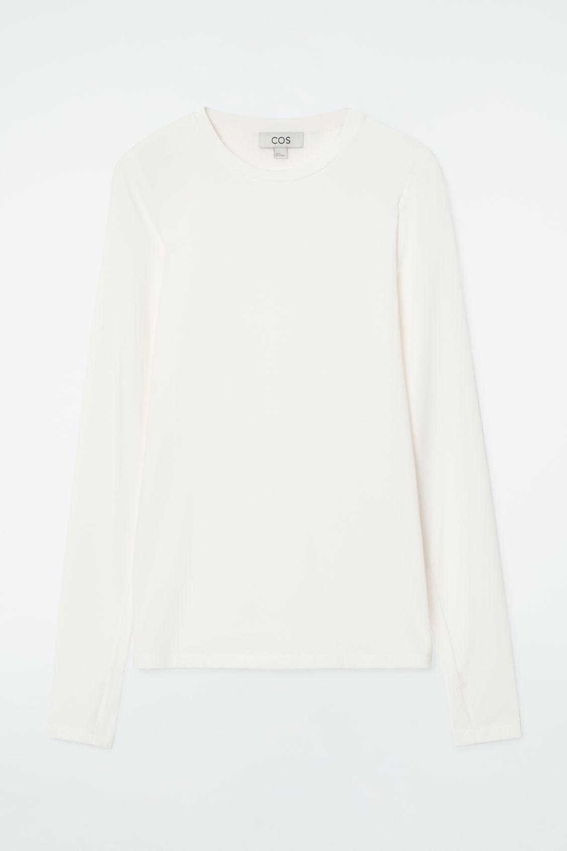 SLIM LIGHTWEIGHT LONG-SLEEVED TOP Product Image