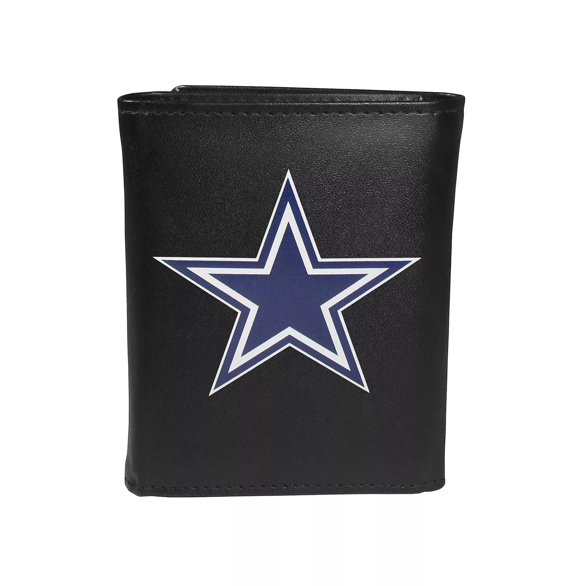 Men's Dallas Cowboys Logo Tri-Fold Wallet, Team Product Image