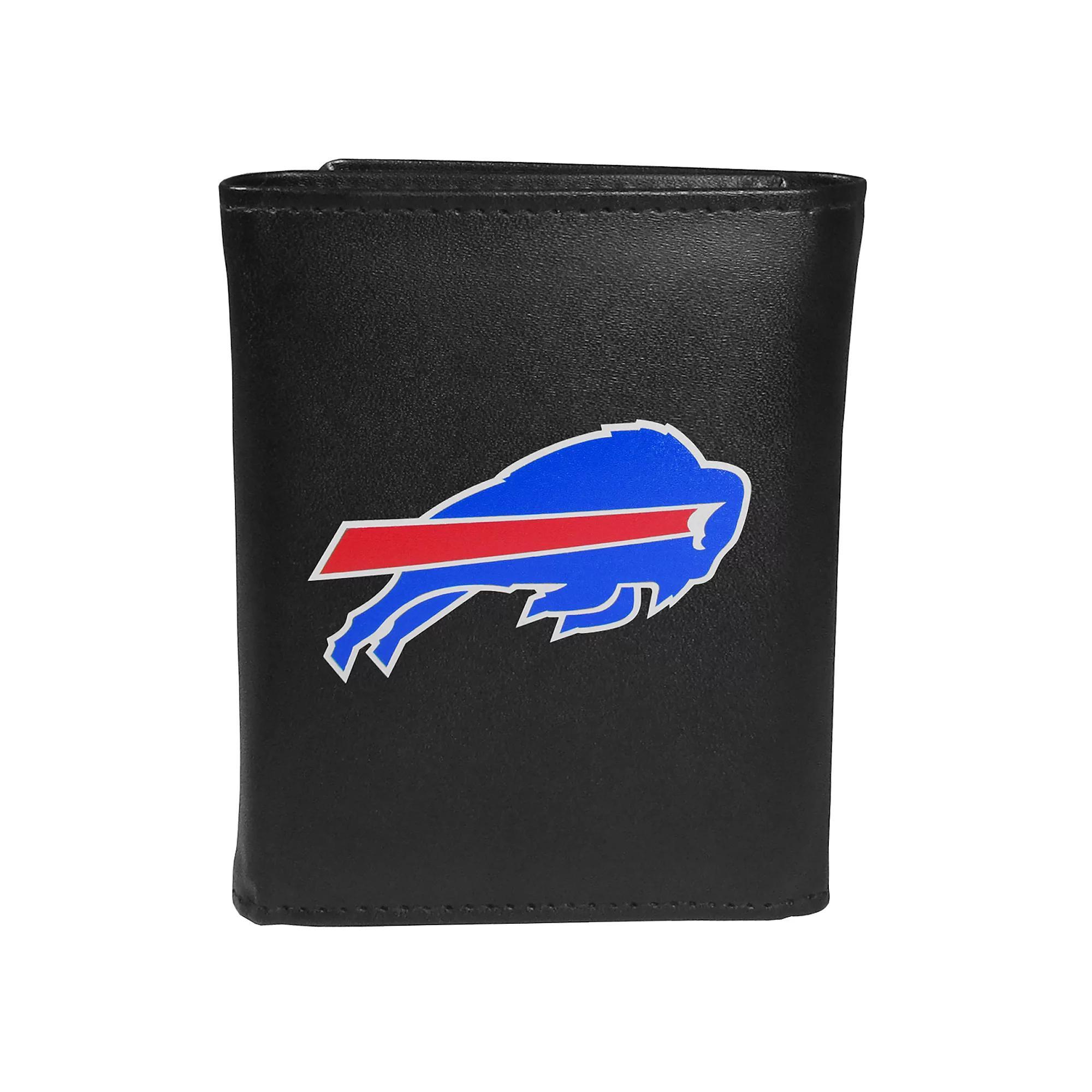 Men's Buffalo Bills Logo Tri-Fold Wallet, Team Product Image