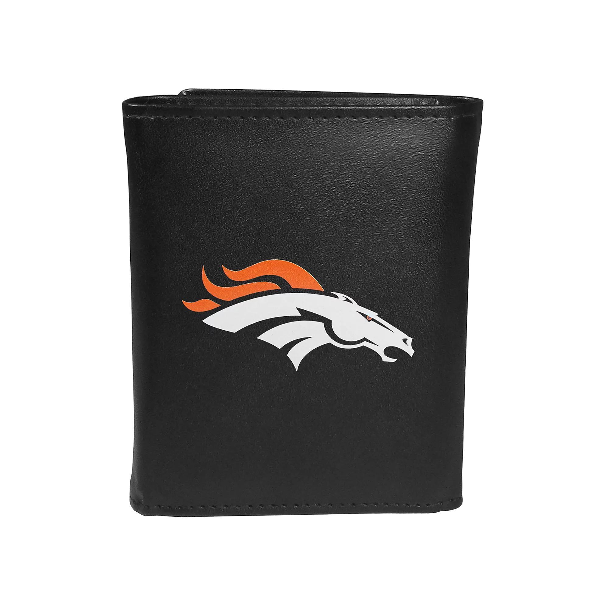 Men's Denver Broncos Logo Tri-Fold Wallet, Team Product Image