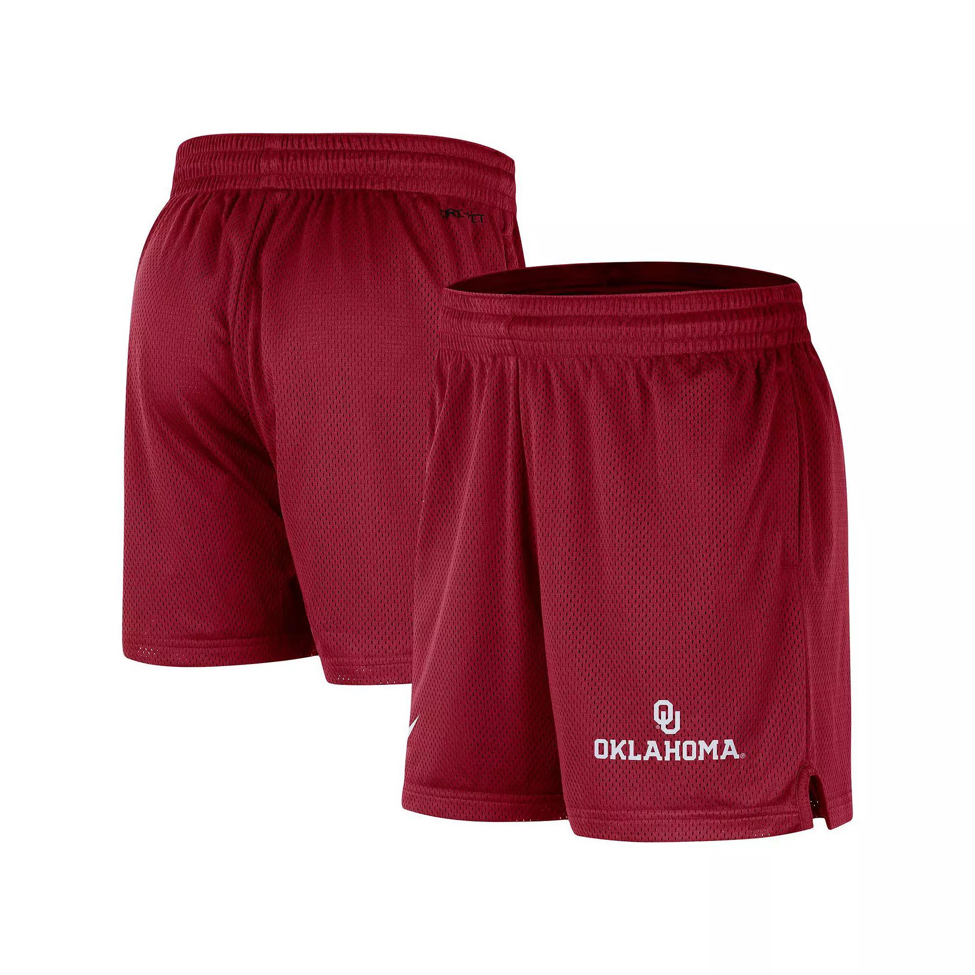 Men's Nike Crimson Oklahoma Sooners Mesh Performance Shorts, Size: XL, Red Product Image
