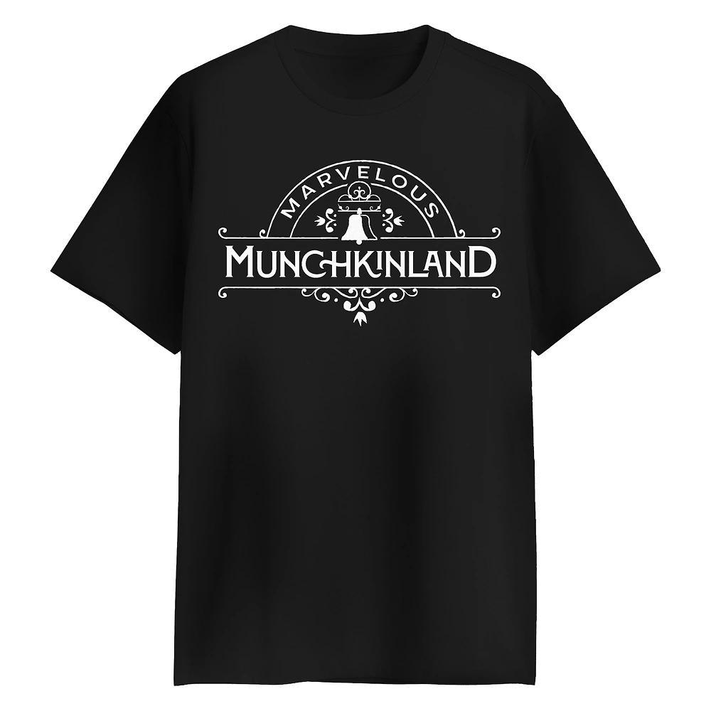 Men's Wicked Marvelous Munchkinland Graphic Tee, Size: Medium, Black Product Image