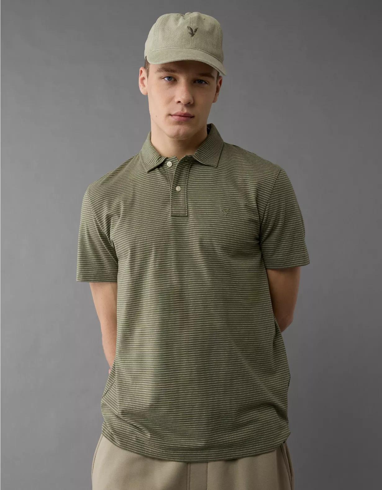 AE 24/7 Club Logo Polo Shirt Product Image