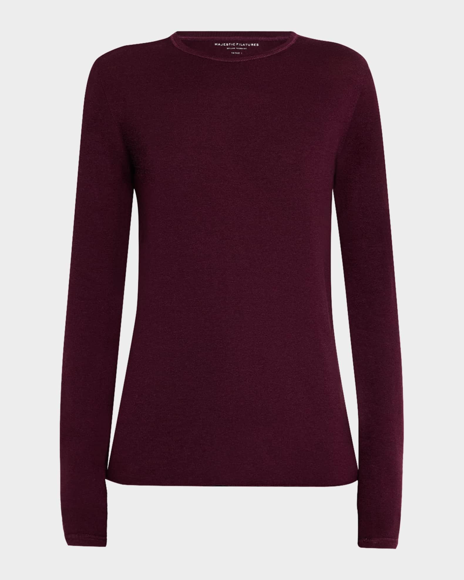 Machine Washable Cashmere Crewneck Pullover Product Image