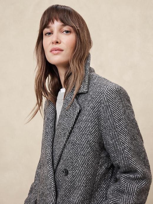 Herringbone Timeless Topcoat Product Image