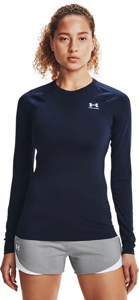 HeatGear Compression Womens Long Sleeve Product Image
