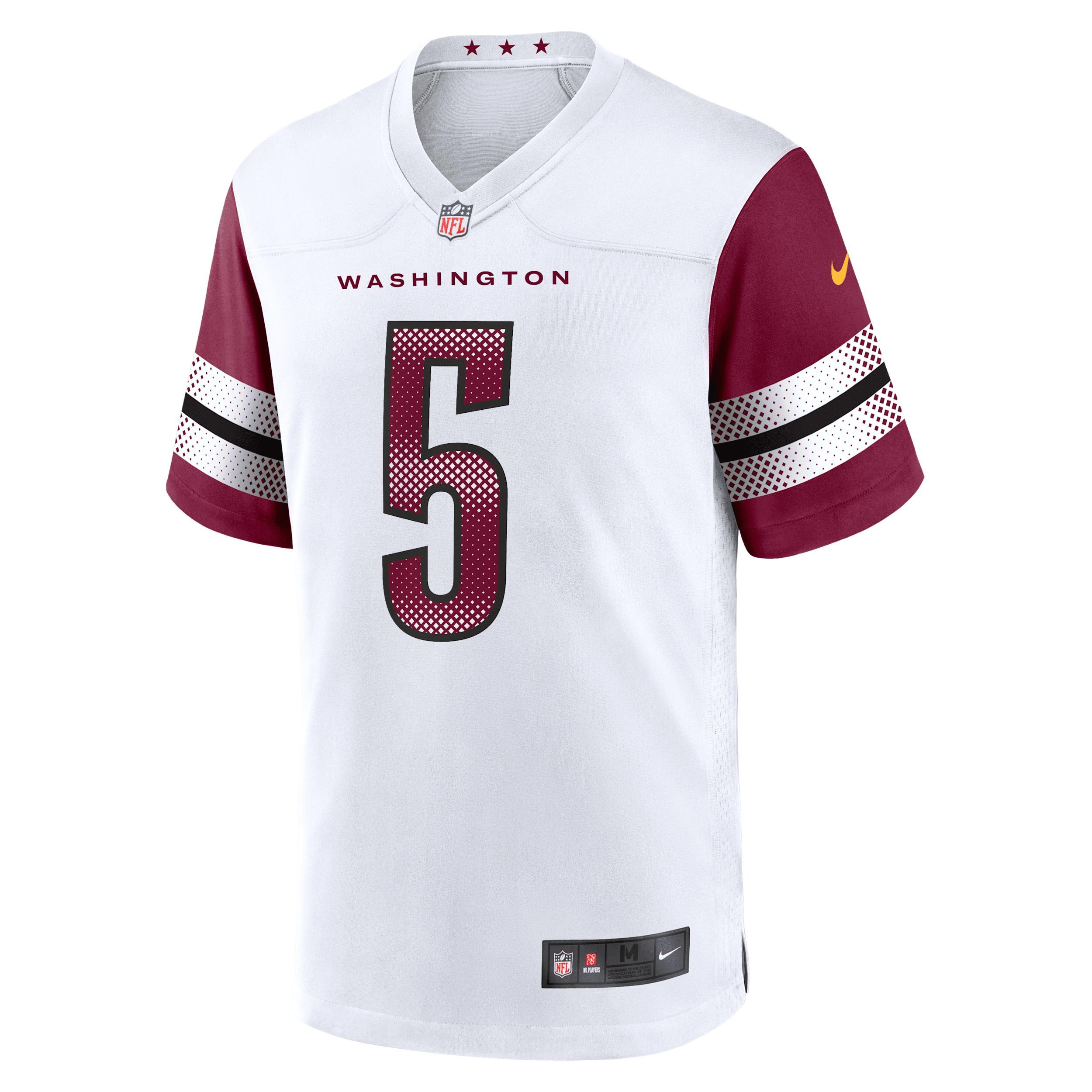 Jayden Daniels Washington Commanders Nike Men's NFL Game Jersey Product Image