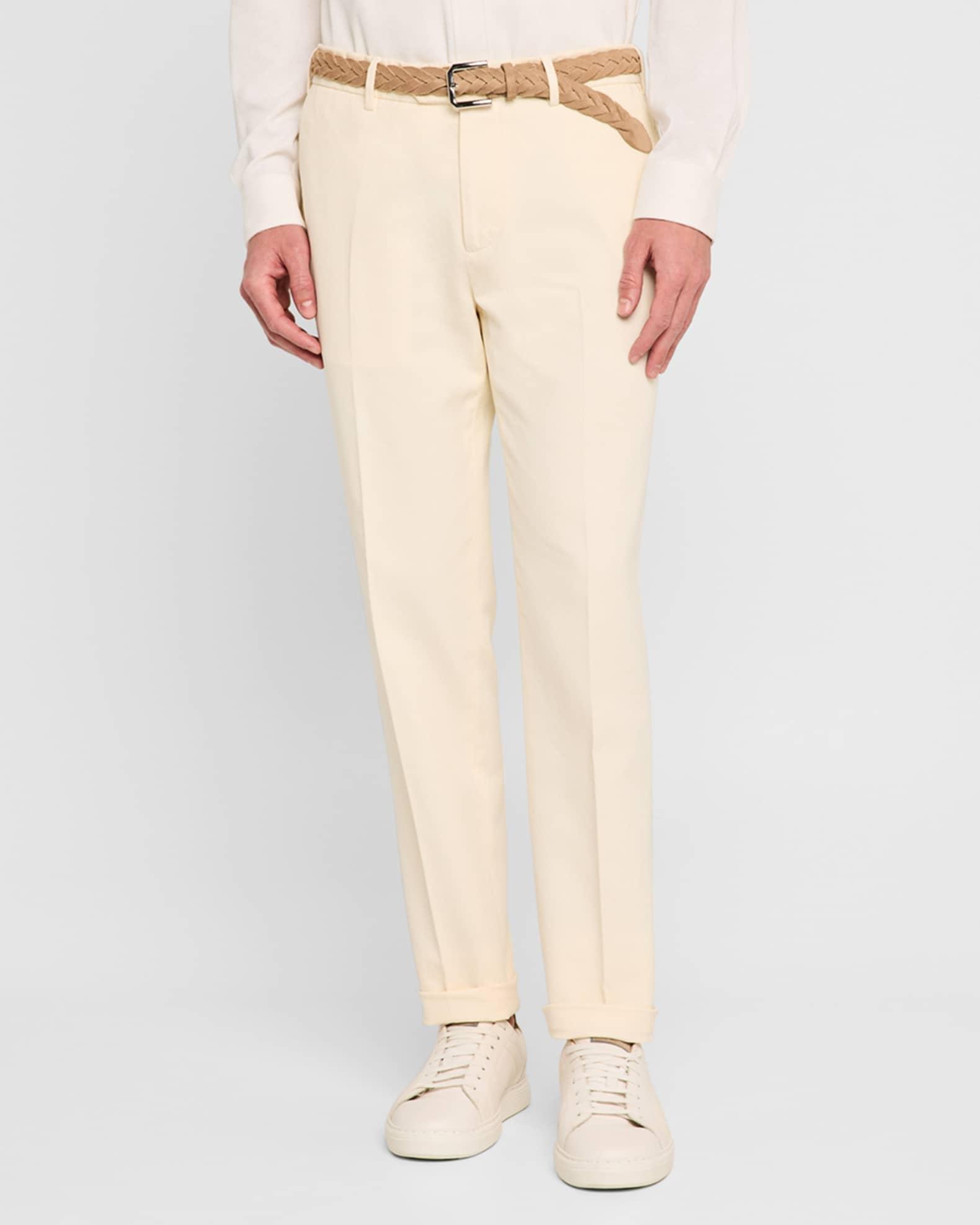 Men's Slim Flat-Front Pants Product Image