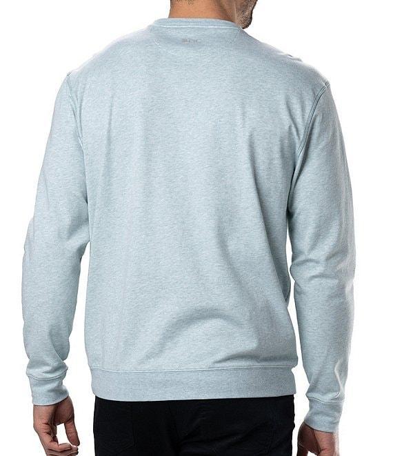 BLACK CLOVER Long Sleeve Henley Maddox Crew Neck Pullover Product Image