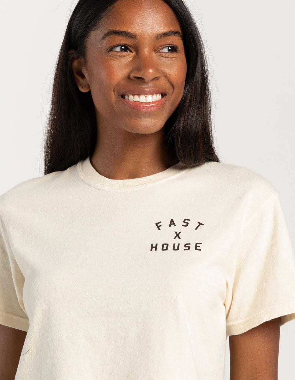 FASTHOUSE Axiom Womens Crop Tee - NATURAL Product Image