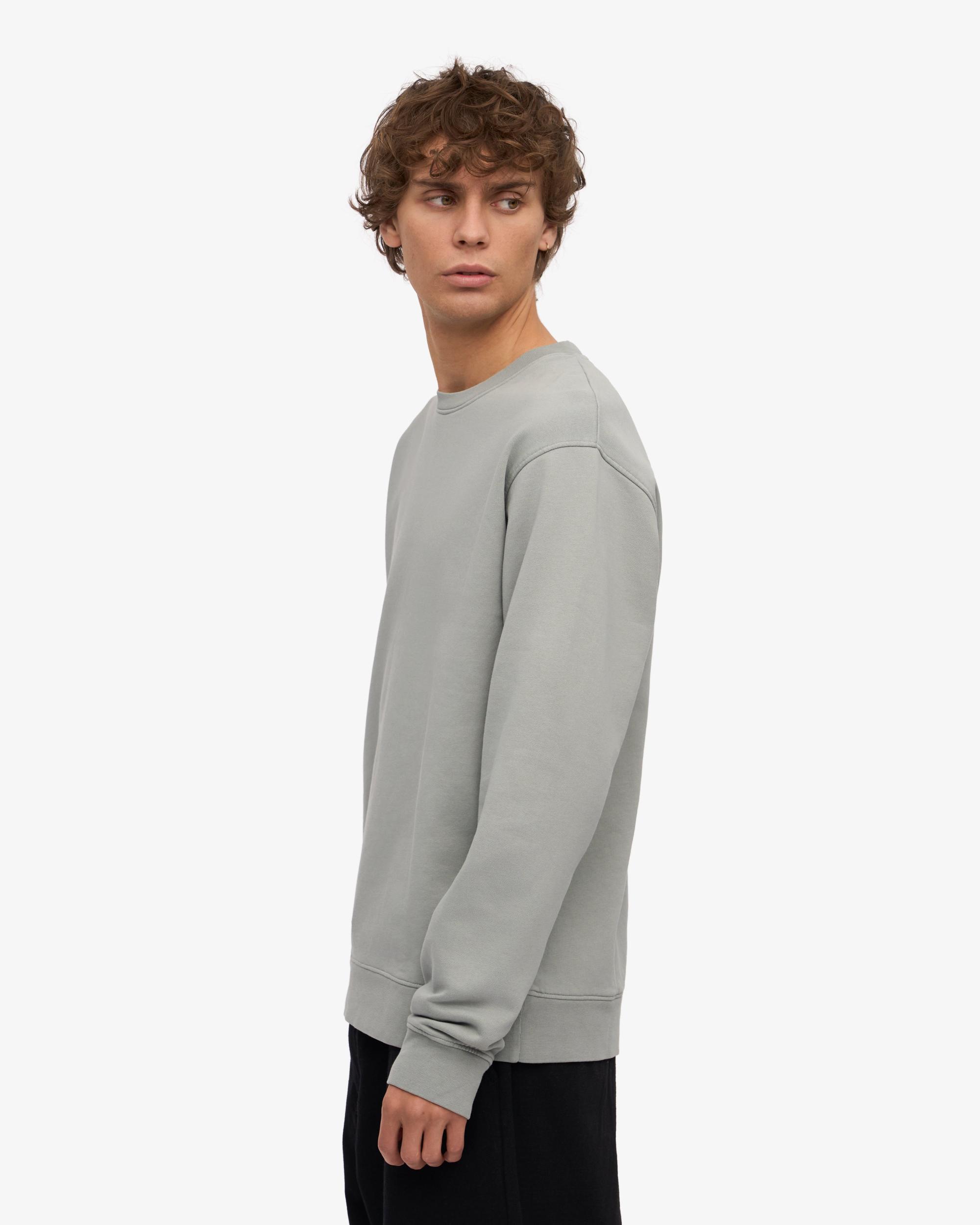 Classic Organic Crew - Steel Blue Product Image