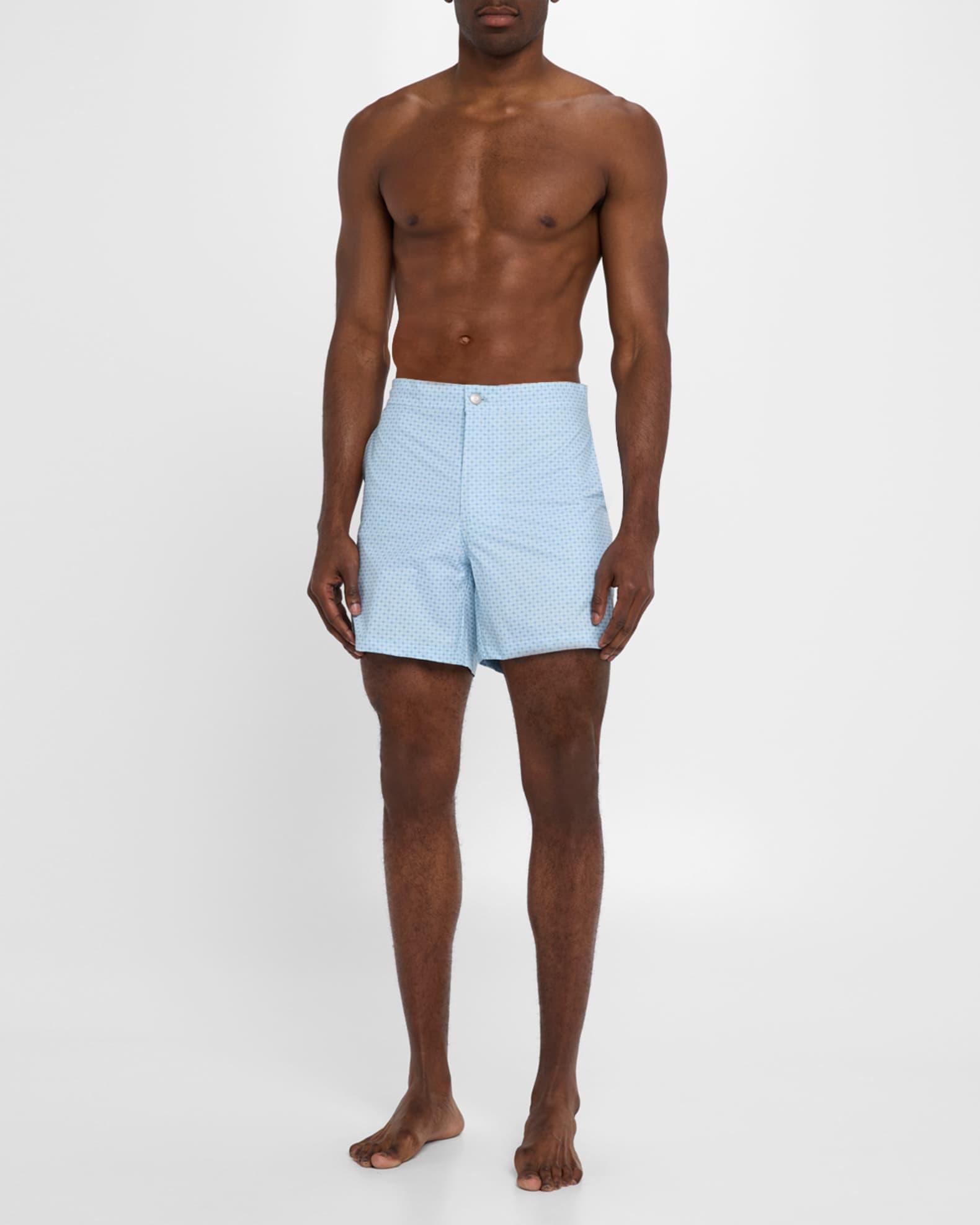 Men's Sicilian Geometric Swim Trunks Product Image