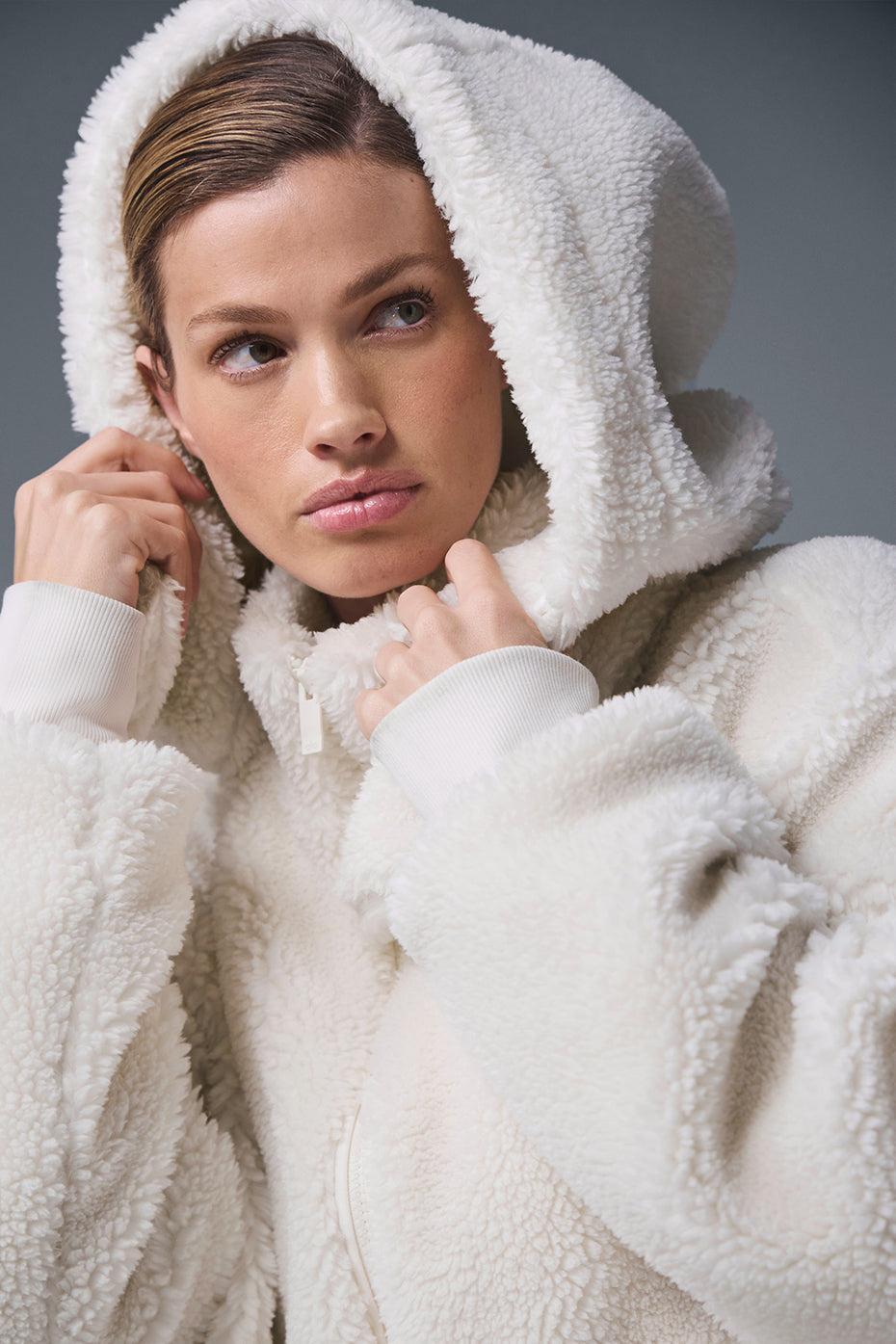 Alo Yoga Foxy Sherpa Hooded Jacket Product Image