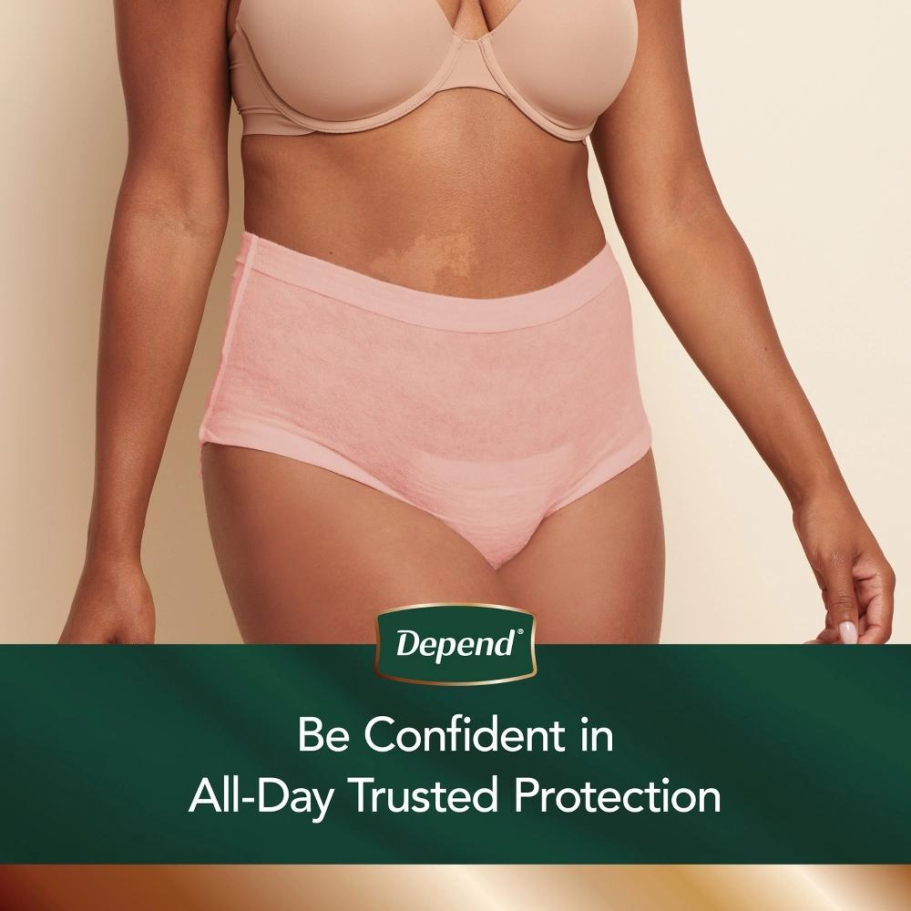 Depend Silhouette Incontinence & Postpartum Underwear for Women - Maximum Absorbency Product Image