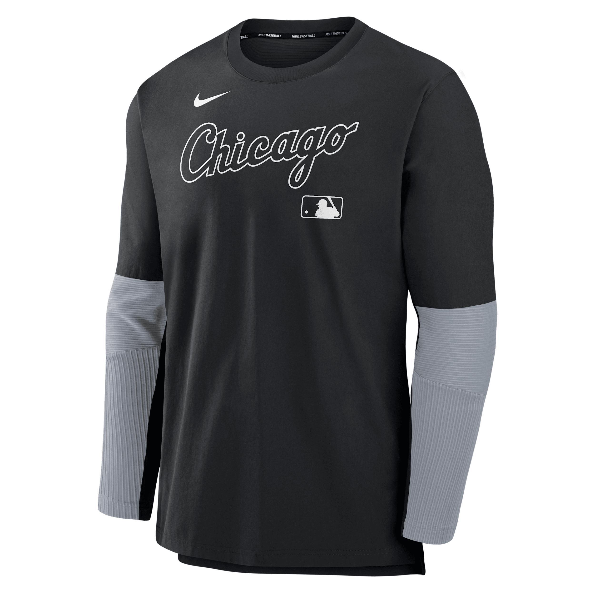 Chicago White Sox Authentic Collection Player Nike Men's Dri-FIT MLB Pullover Sweatshirt Product Image