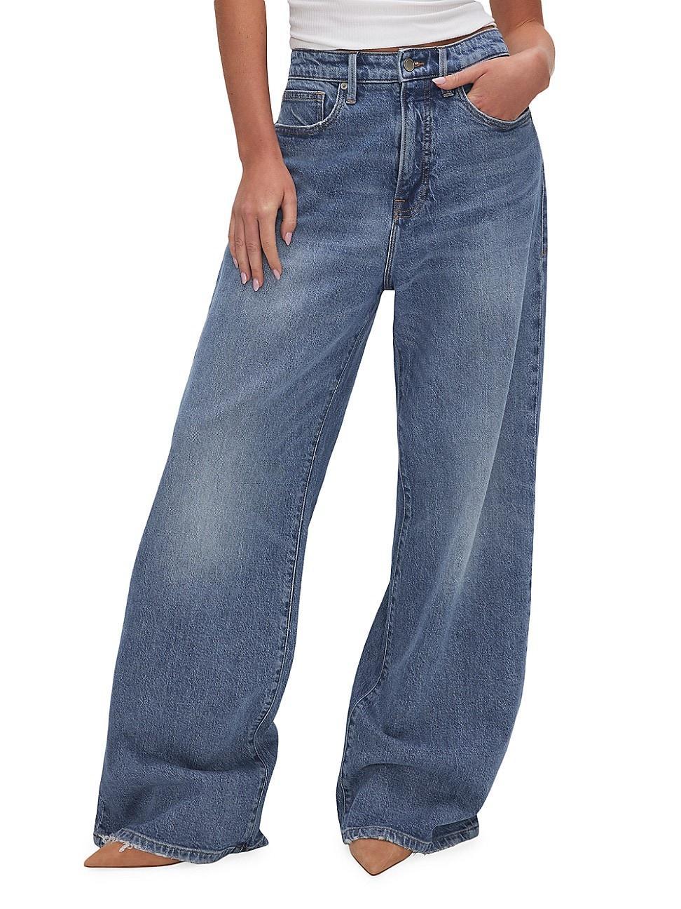 Womens Good Ease Baggy Jeans Product Image